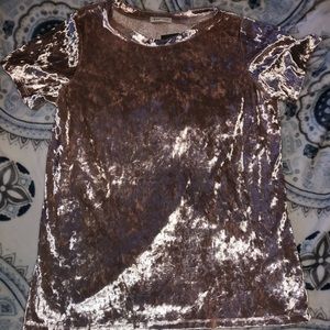 Velvet top
